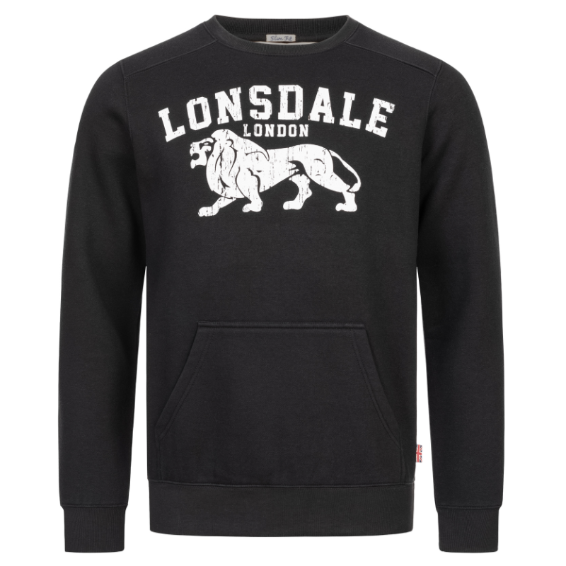 SWEATSHIRT KERSBROOK NOIR LONSDALE