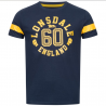 T-SHIRT ASKERSWELL LONSDALE BLEU MARINE T-SHIRT ASKERSWELL LONSDALE BLEU MARINE