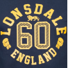 T-SHIRT ASKERSWELL LONSDALE BLEU MARINE T-SHIRT ASKERSWELL LONSDALE BLEU MARINE