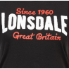 T-SHIRT CREGGAN LONSDALE NOIR