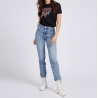 T-SHIRT GUESS ICON NOIR