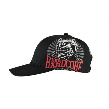 100% HARDCORE CAP *DOG-1* ALLOVER