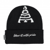 BEANIE ALLOVER 100% HARDCORE