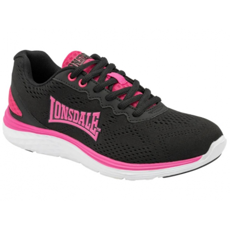 LONSDALE LISALA 2 BLACK FUCHSIA