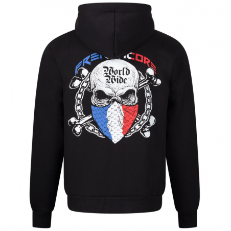 FRENCHCORE HOODED ZIPPER MASKED