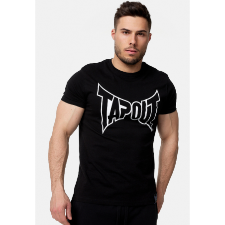 LIFESTYLE BASIC TEE BLACK TAPOUT