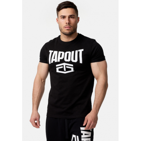 ACTIVE BASIC TEE BLACK TAPOUT
