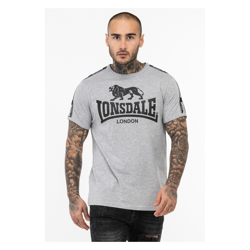 T-SHIRT STOUR GRIS LONSDALE