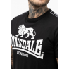T-SHIRT STOUR NOIR LONSDALE