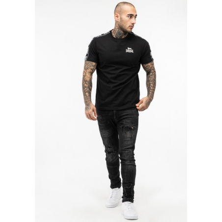 T-SHIRT BRINDISTER NOIR LONSDALE