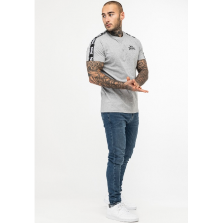 T-SHIRT BRINDISTER GRIS LONSDALE