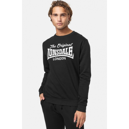 SWEATSHIRT BURGHEAD BLACK LONSDALE