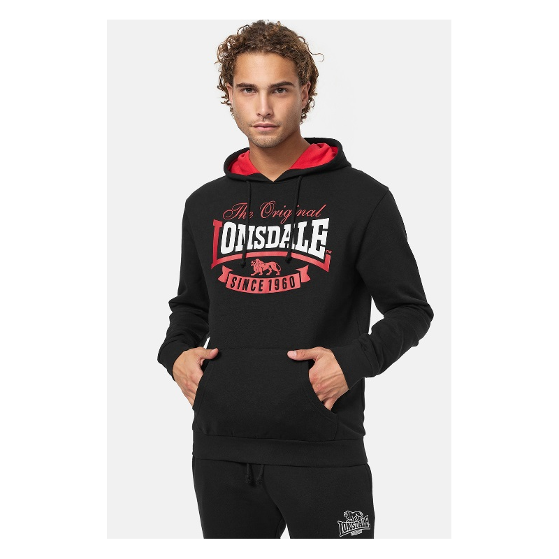 SWEATSHIRT STOTFIELD BLACK LONSDALE SWEATSHIRT STOTFIELD BLACK LONSDALE
