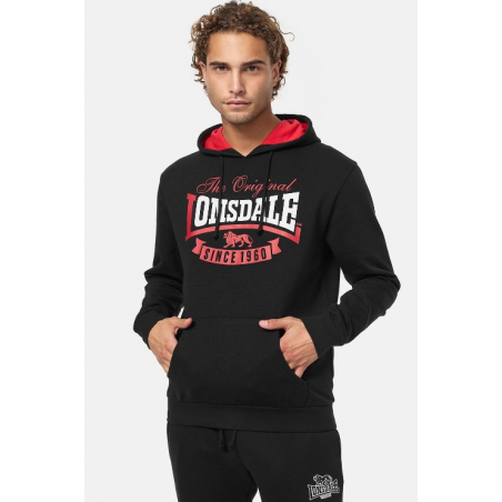 SWEATSHIRT STOTFIELD BLACK LONSDALE