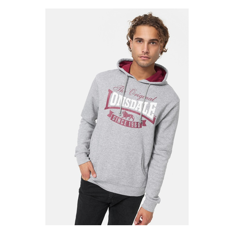 SWEATSHIRT STOTFIELD GREY LONSDALE