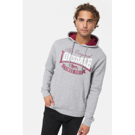 SWEATSHIRT STOTFIELD GREY LONSDALE