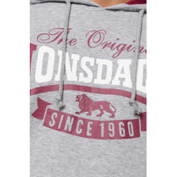 SWEATSHIRT STOTFIELD GREY LONSDALE