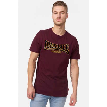 T-SHIRT CLASSIC OXBLOOD LONSDALE