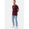 T-SHIRT CLASSIC OXBLOOD LONSDALE
