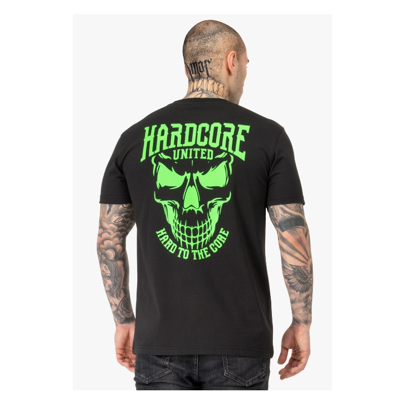 T-SHIRT SKULLY HARDCORE UNITED