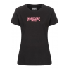 T-SHIRT FEMME GIRLY SKULL HARDCORED UNITED