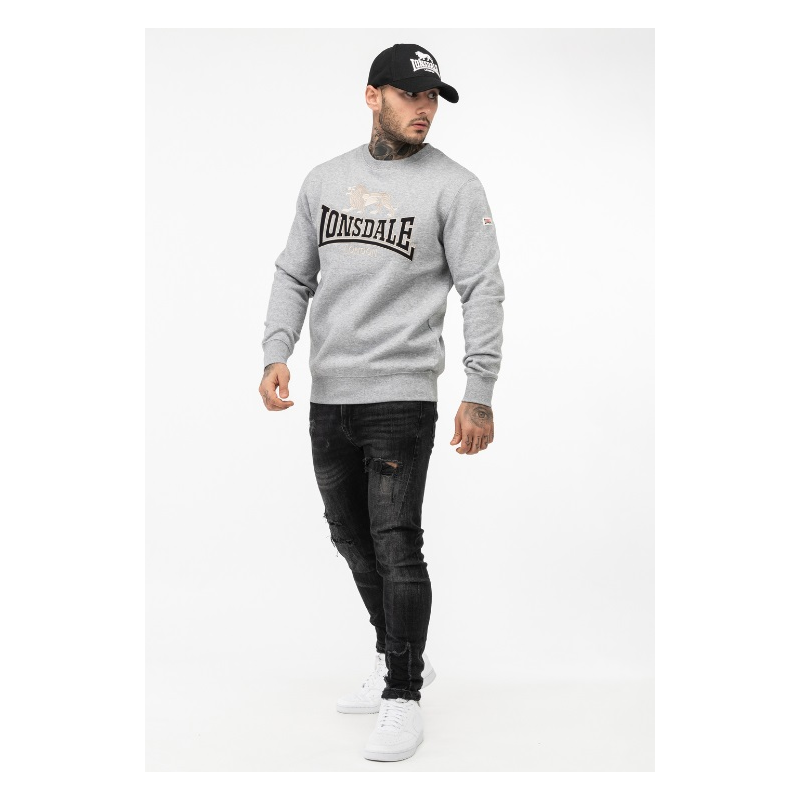 SWEATSHIRT LAWINS GREY LONSDALE