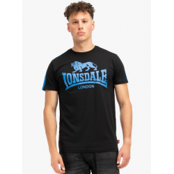 T-SHIRT HENCONNER BLACK LONSDALE