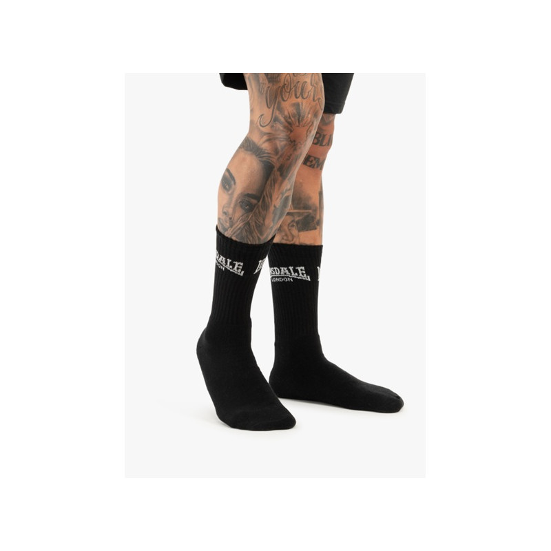 CHAUSSETTES GILBERT BLACK LONSDALE