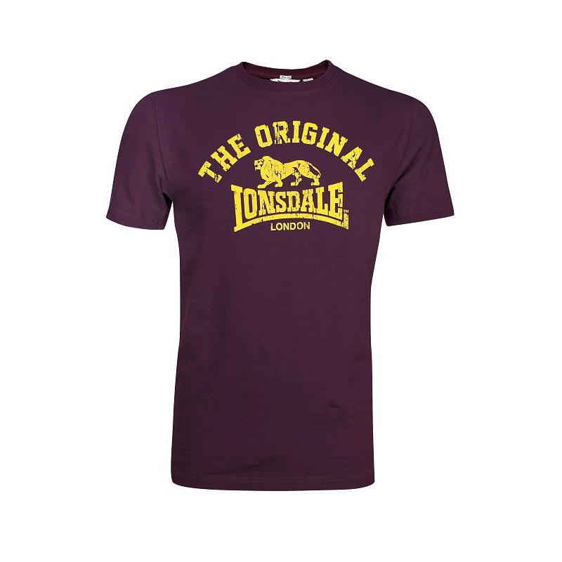 T-SHIRT ORIGINAL OXBLOOD LONSDALE