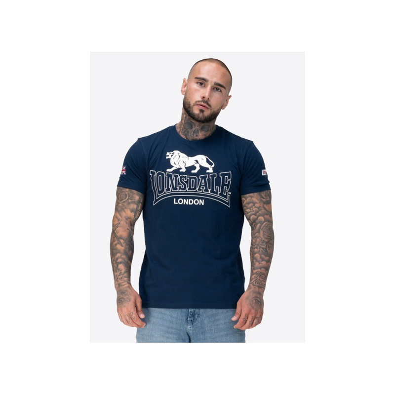 T-SHIRT HAZELHURST NAVY LONSDALE T-SHIRT HAZELHURST NAVY LONSDALE