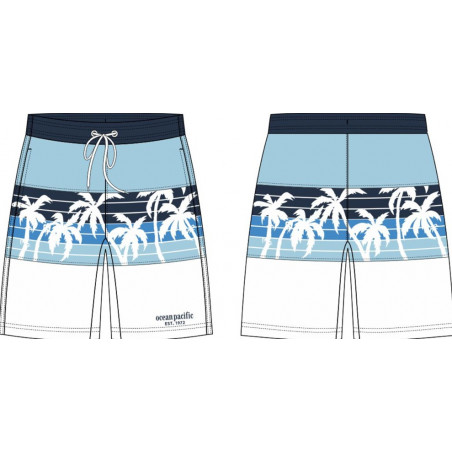 SHORT DE PLAGE WAVELET OCEAN PACIFIC