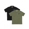 POLOS LINGHOLME BLACK/ OLIVE LONSDALE