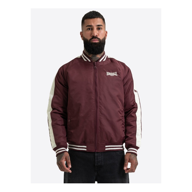 BLOUSON SHORTLANDS LONSDALE OXBLOOD
