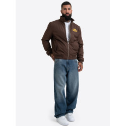 BLOUSON FITLING LONSDALE MARRON