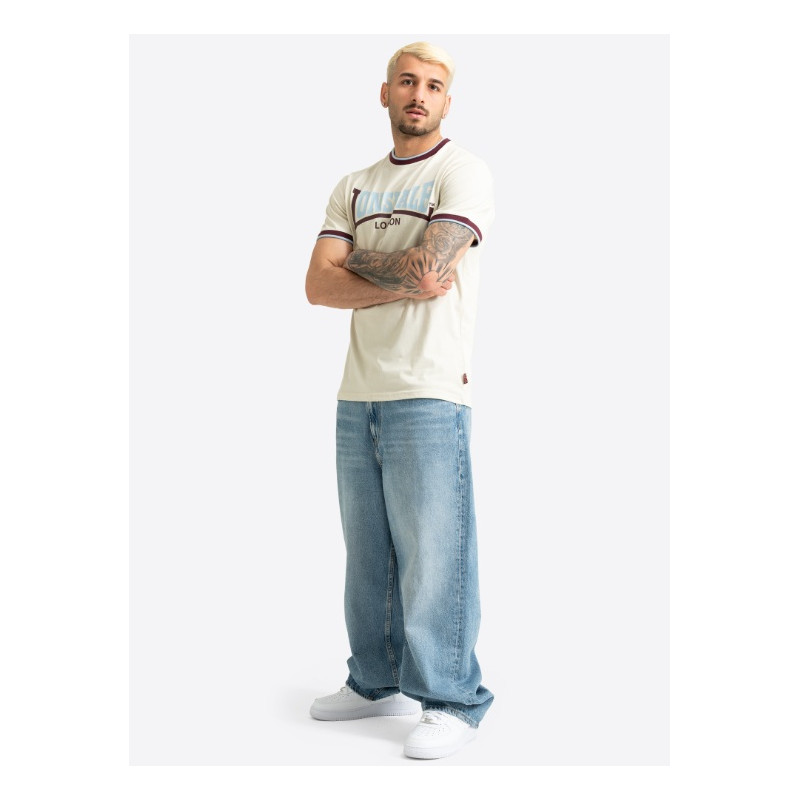 T-SHIRT GAYDON LONSDALE BLANC
