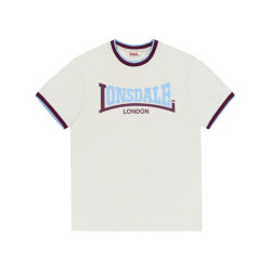 T-SHIRT GAYDON LONSDALE BLANC