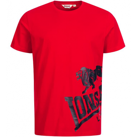T-SHIRT DEREHAM RED LONSDALE